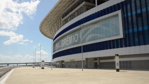 Gremio soccer stadium Stock Footage 81837273