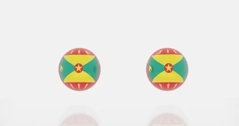 Grenada flag symbol Stock Footage 195516361