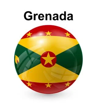 Grenada state flag Stock Illustration