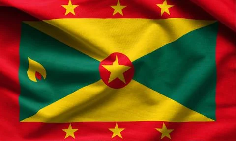 Grenada Waving Flag Photos
