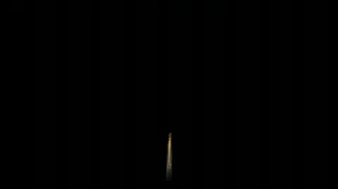 Grenade Hit on Ground (with Alpha) Video stock 309183