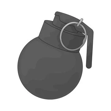 Grenade illustration イラスト素材