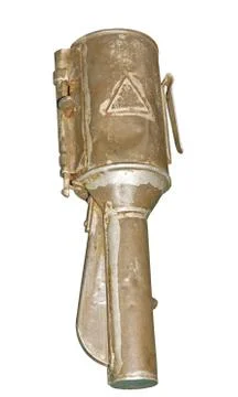 Grenade isolated on white background Stock Photos