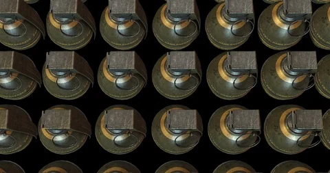 Grenade serial production Stock Footage 102913095