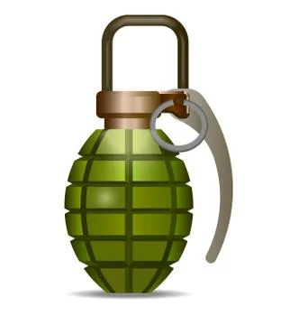 Grenade - vector illustration Stock Illustration