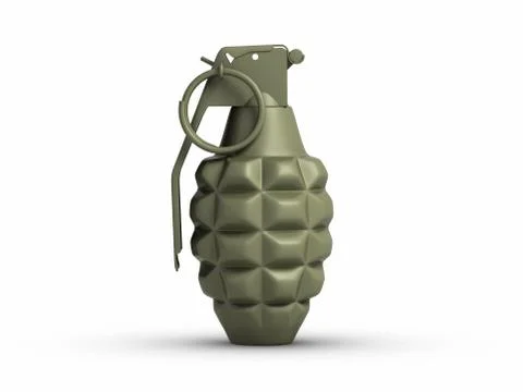 Grenades. Illustrazione stock