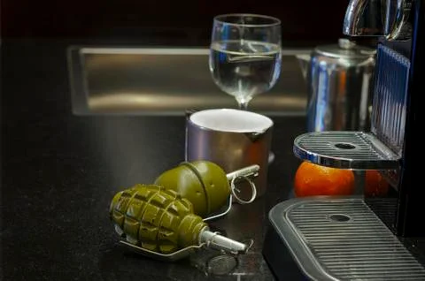 Grenades on a Table Photos