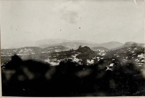 Grenate explosion during the drum fire on Monte Forno. Copyright: xpiemags... 写真素材