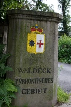 Grenzstein Stock Photos