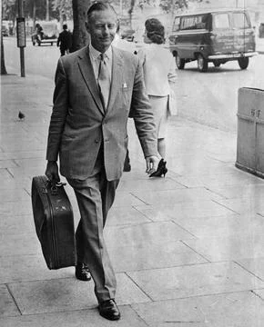 Gresham Cooke Mp For Twickenham Seen On Birdcage Walk. Stock-Fotos