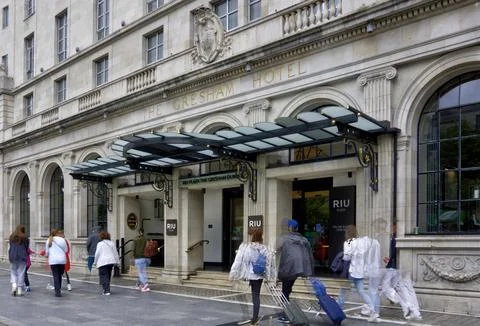 The Gresham Hotel Stock Photos