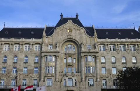 Gresham Palace in Budapest 写真素材