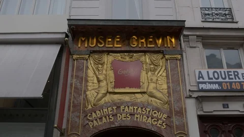 Grevin museum 스톡 동영상 87344452