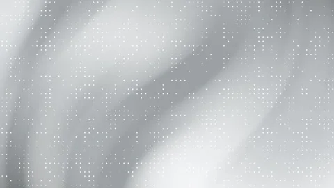 Grey abstract background with dotted pattern and soft waves Stock Footage 321099397