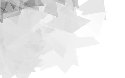 Grey Abstract background geometry shine and layer element Stock Illustration