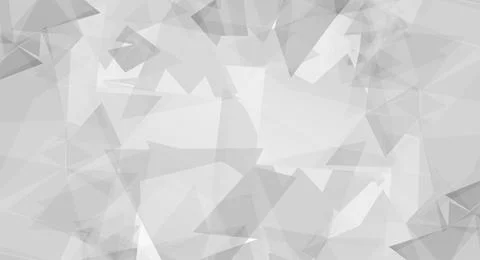 Grey Abstract background geometry shine and layer element Stock Illustration