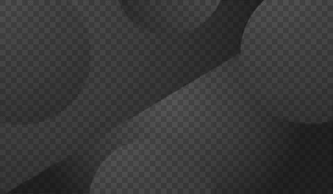 Grey abstract background with overlapping circles and shapes in different s.. Stock Illustration