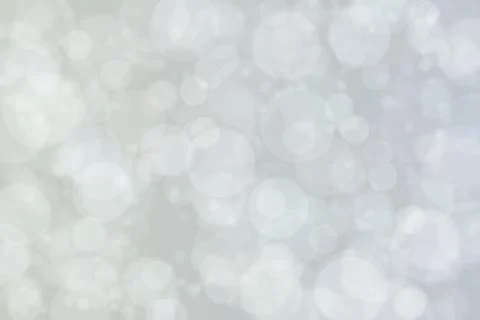 Grey abstract defocused background, circle shape bokeh pattern. Stock Illustration