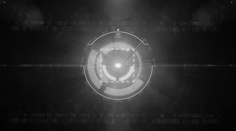 Grey abstract digital background Stock Footage 48100955