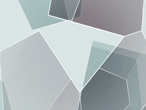 Grey Abstract Geometric Polygonal Motion Tech Background Low Poly Animation Stock Footage 80530463