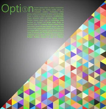 Grey Abstract Geometrical Background Illustrazione stock
