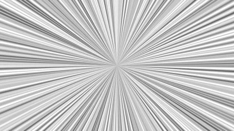 Grey abstract hypnotic starburst background from striped rays 库存插图