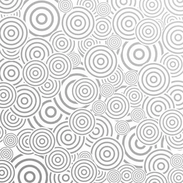 Grey abstract pattern design with rings Grey abstract pattern design with ... Foto stock