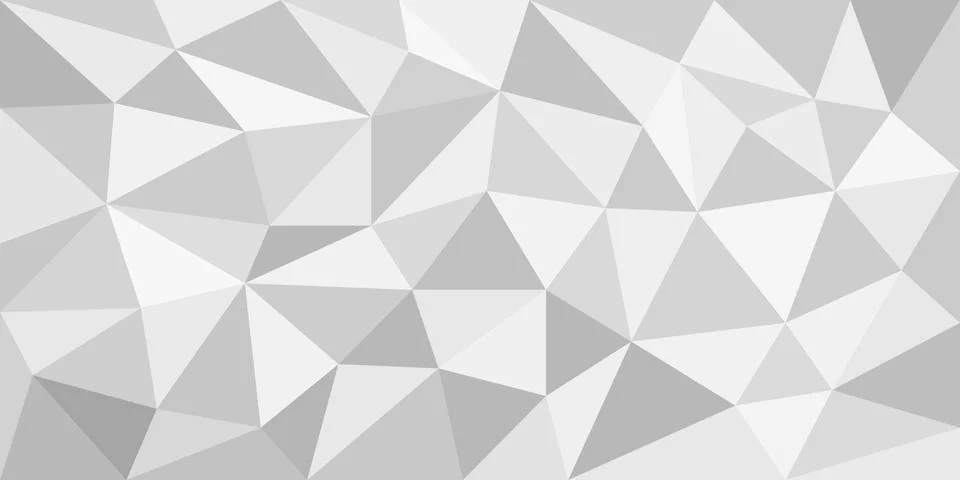 Grey abstract polygonal background. Vector eps 10. Stock Illustration