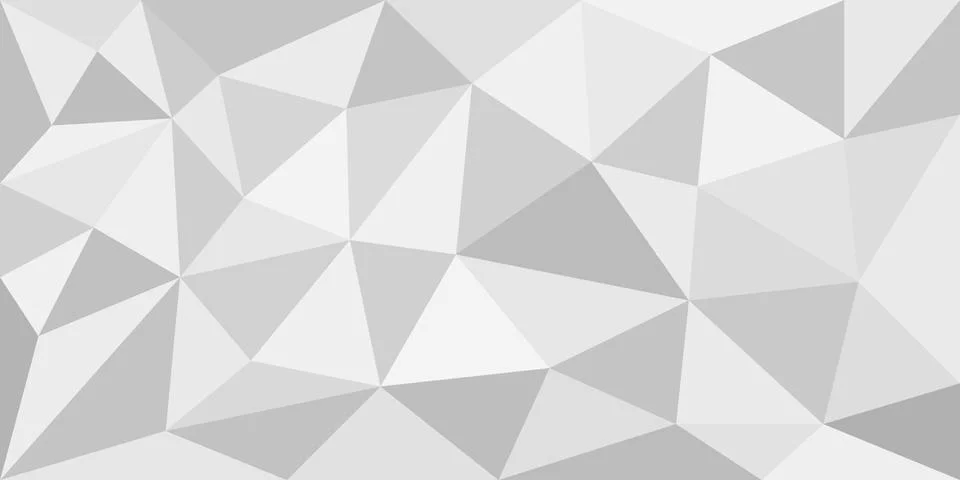 Grey abstract polygonal background. Vector eps 10. Stock Illustration