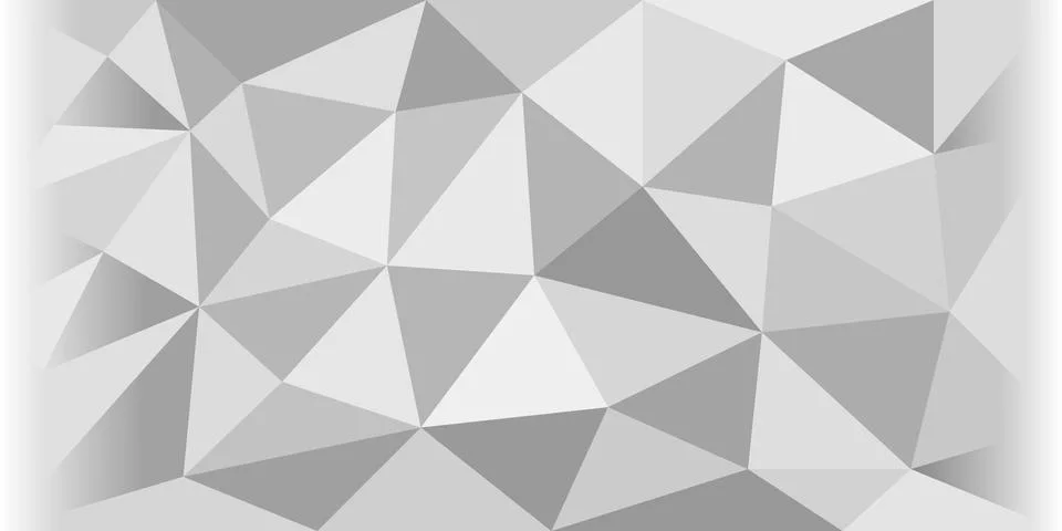 Grey abstract polygonal background. Vector eps 10. Stock Illustration