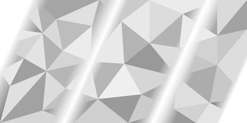 Grey abstract polygonal background. Vector eps 10. Stock Illustration