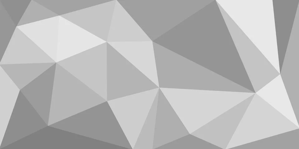 Grey abstract polygonal background. Vector eps 10. Illustrazione stock