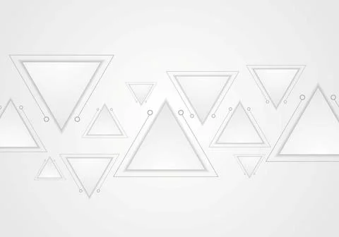 Grey abstract technology background Grey abstract geometric technology bac... 写真素材