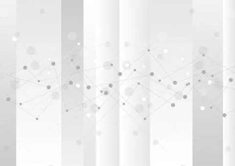 Grey abstract technology graph background イラスト素材