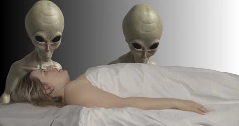 Grey Aliens Stock Footage 161034479