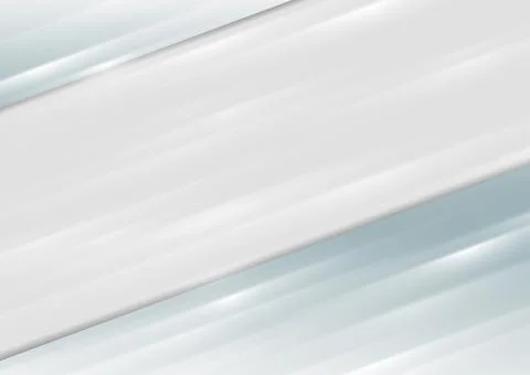 Grey and blue minimal abstract background with shiny stripes Stock Illustration