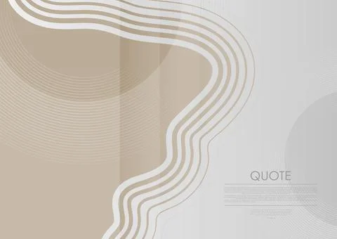 Grey and brown abstract minimal elegant background Illustrazione stock