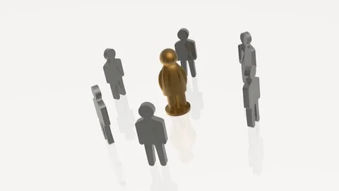 Grey and brown mans Stock Footage 105360474