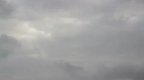 Grey and dull clouds timelapse Stock Footage 35447450