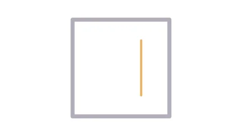 Grey and orange layout set against a solid background. Stock Footage 334930891