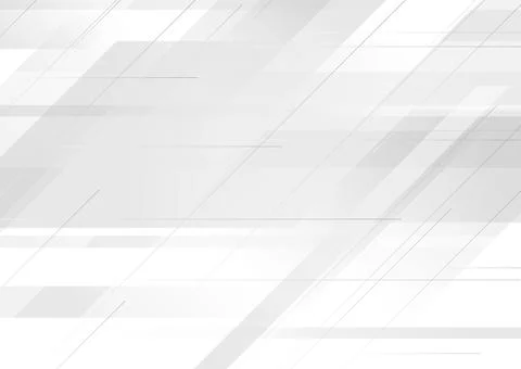 Grey and white geometric minimal abstract background Stock Illustration