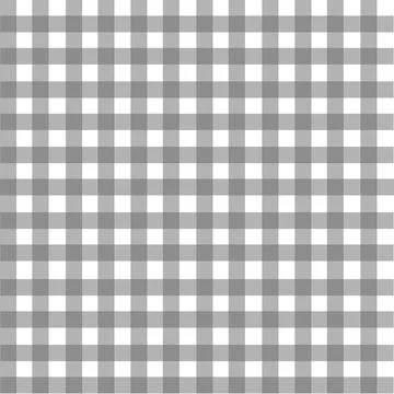 Grey and white gingham seamless pattern. イラスト素材