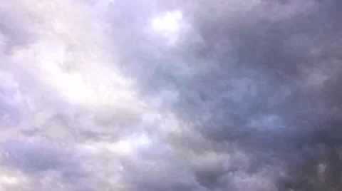 Grey and white sky timelapse Stock Footage 40674988