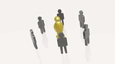 Grey and yellow mans Stock Footage 104516371