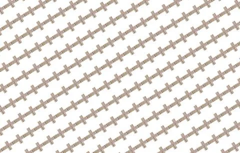Grey Angled Cross Repeating Pattern Stock Illustration