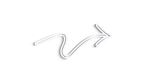 Grey arrows line icon on white background. Front view. 4K Video motion graphic Vídeos de archivo 151590553