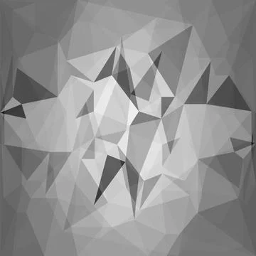 Grey Background Abstract Grey Polygonal Background. Grey Stones Texture. C... Stock Photos