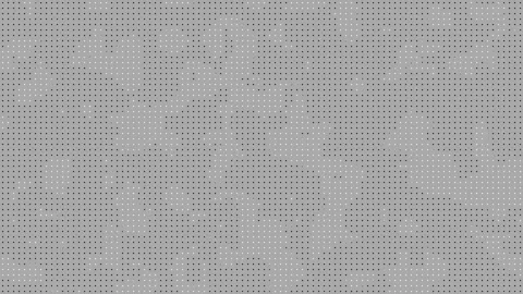 Grey background with black and white dots Stock Footage 289608440