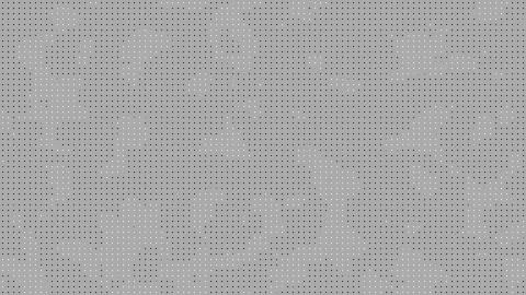 Grey background with black and white dots Stock Illustration