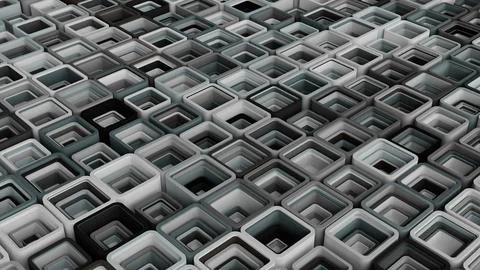 Grey Background With Chaotic Structure. Stock Illustration